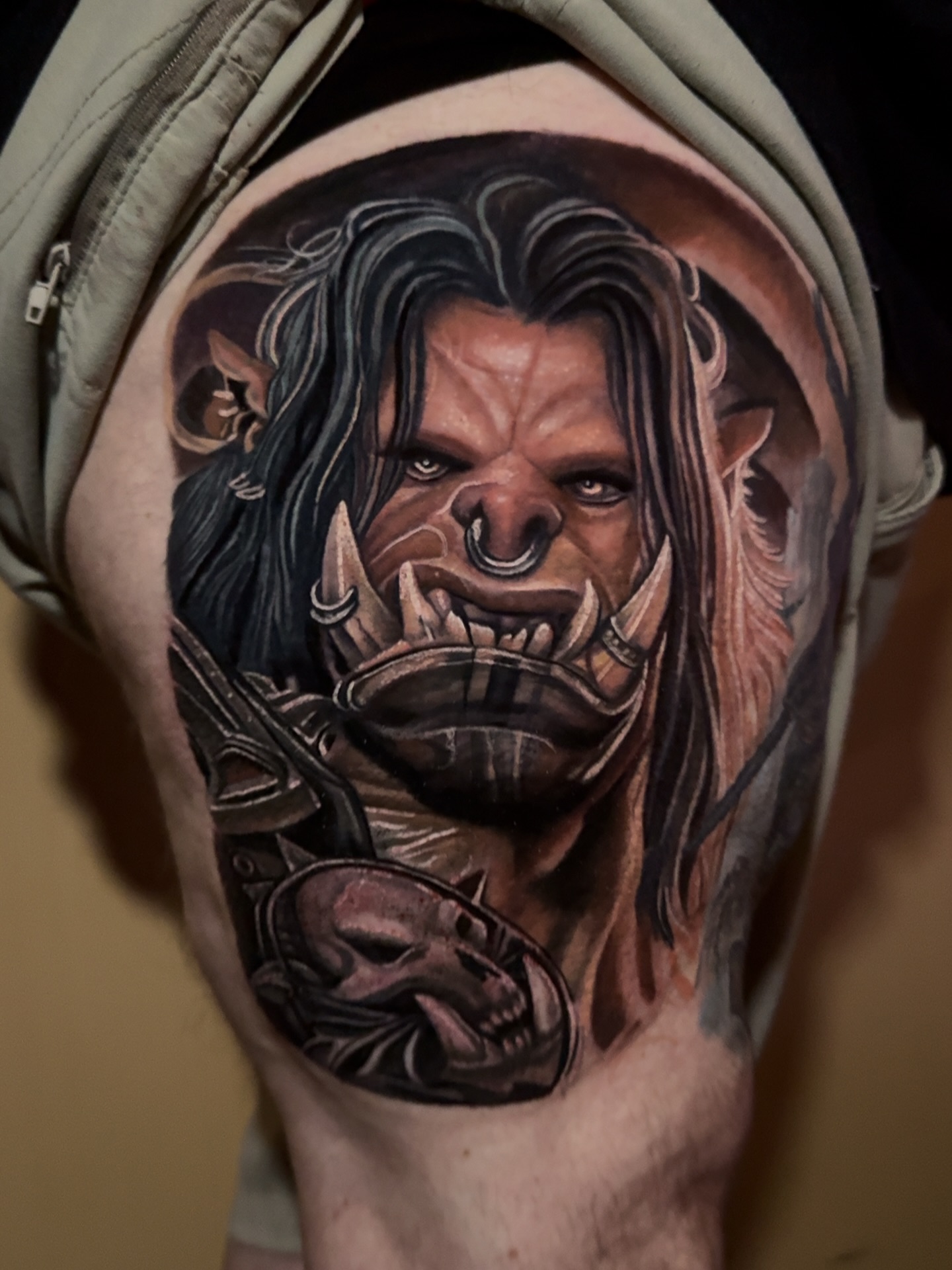 Custom tattoo by Bryn at Crafted Fate Art Collective