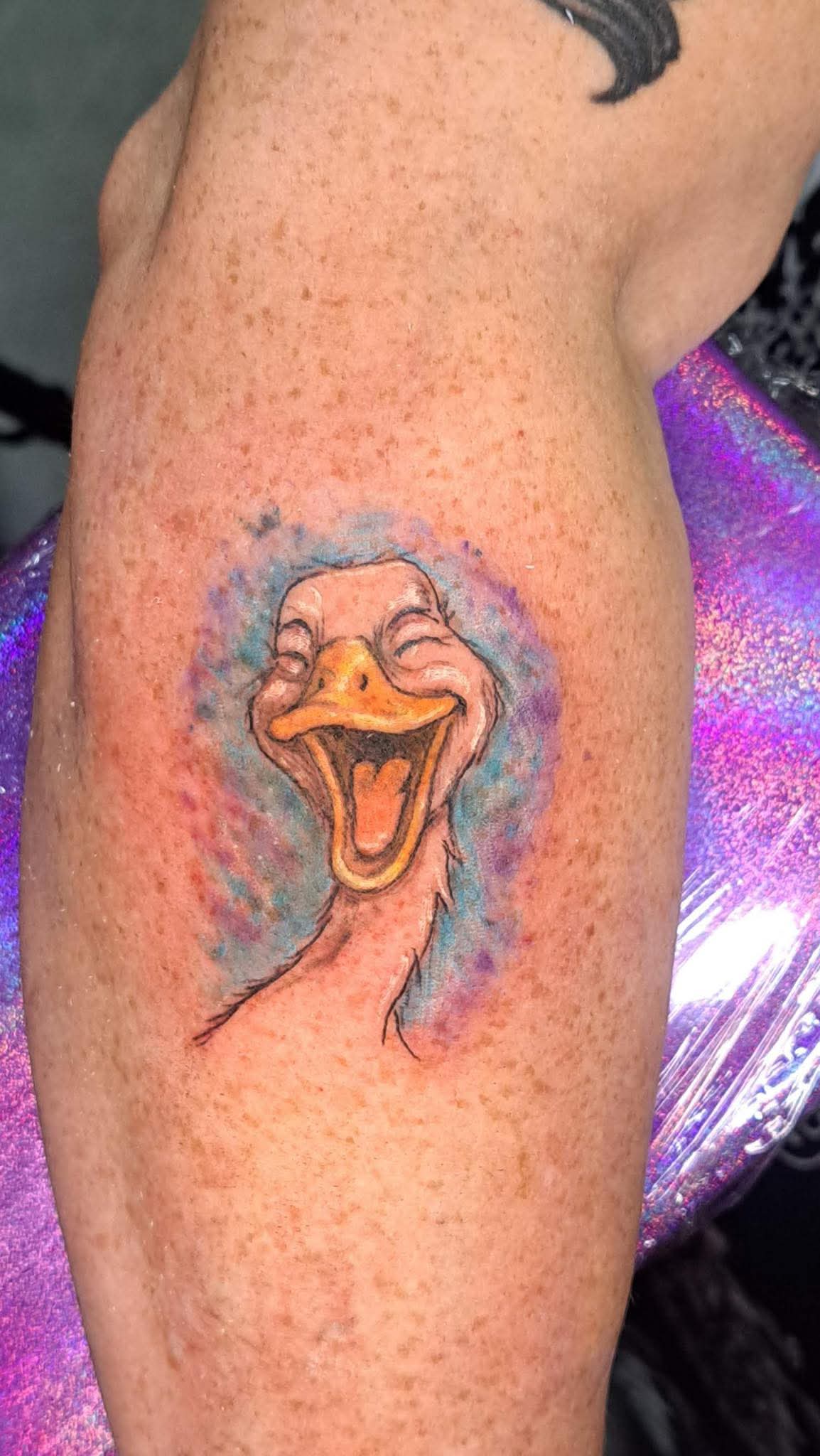 Custom tattoo by Adesa (Tattoo Mom) at Crafted Fate Art Collective