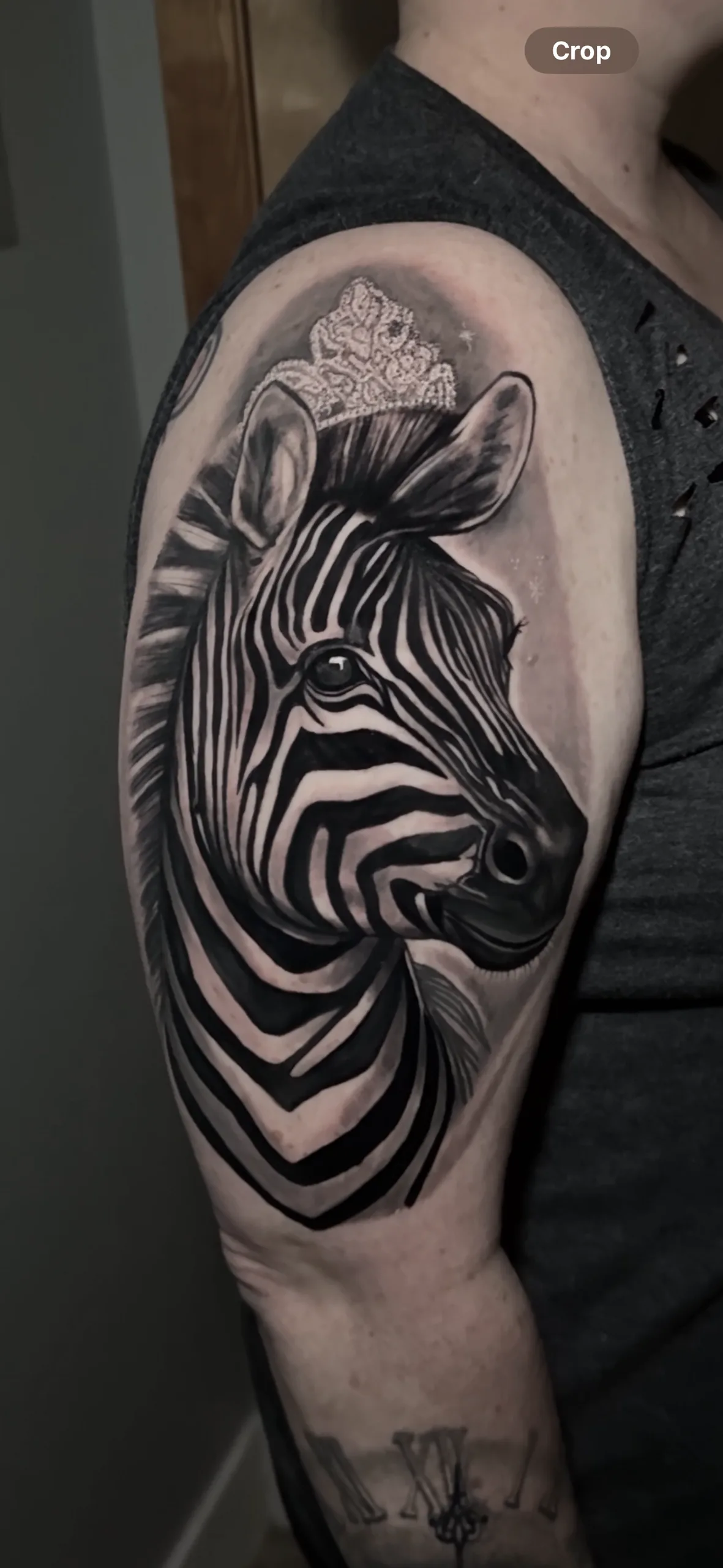 Custom tattoo by Bryn at Crafted Fate Art Collective