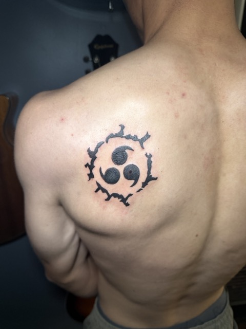 Custom tattoo by Logan at Crafted Fate Art Collective