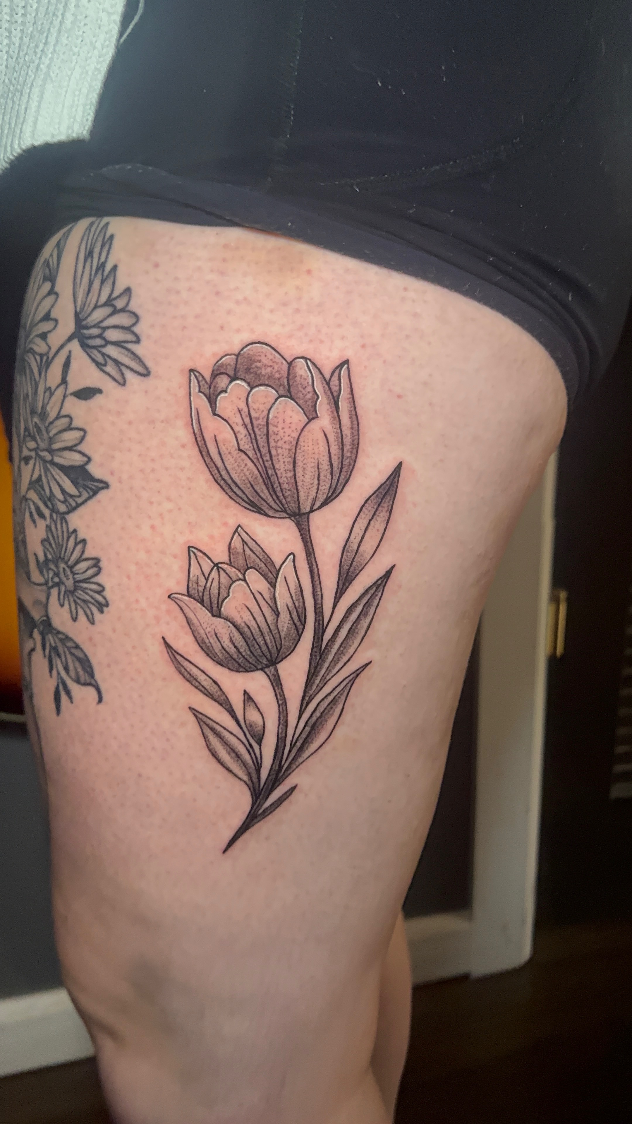 Custom tattoo by Logan at Crafted Fate Art Collective