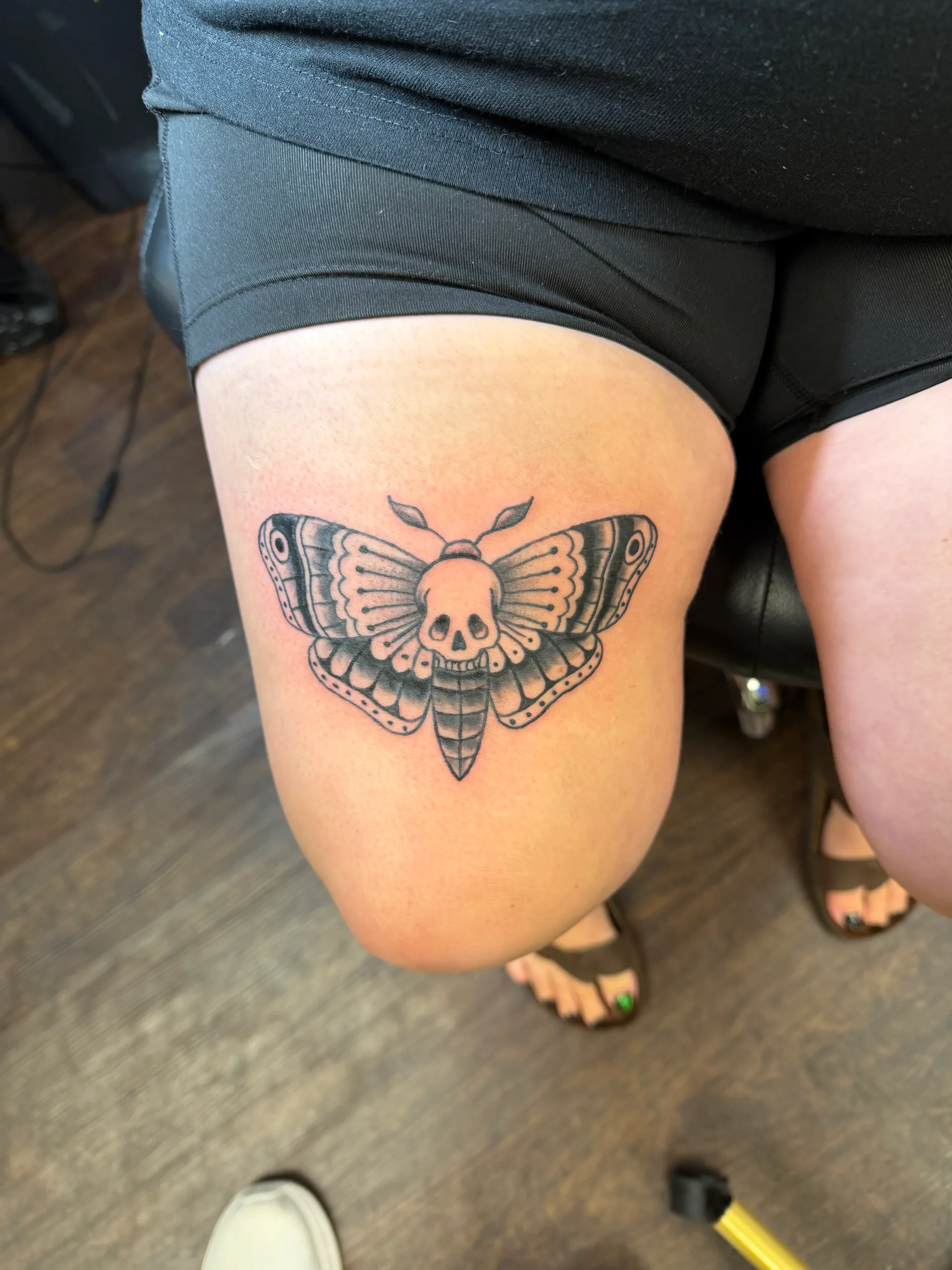 Custom tattoo by Logan at Crafted Fate Art Collective