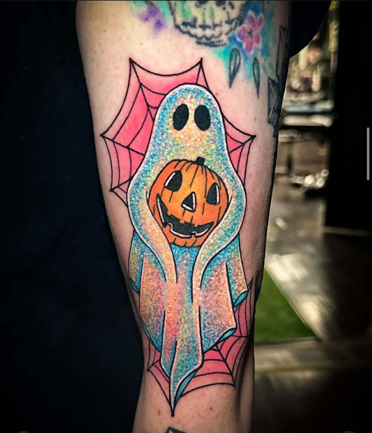 Custom tattoo by Sarah at Crafted Fate Art Collective