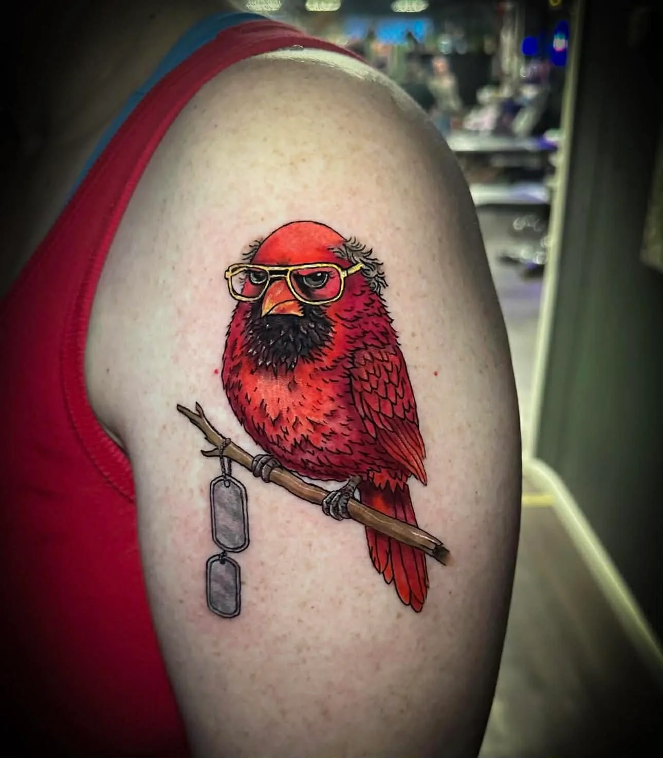 Custom tattoo by Sarah at Crafted Fate Art Collective