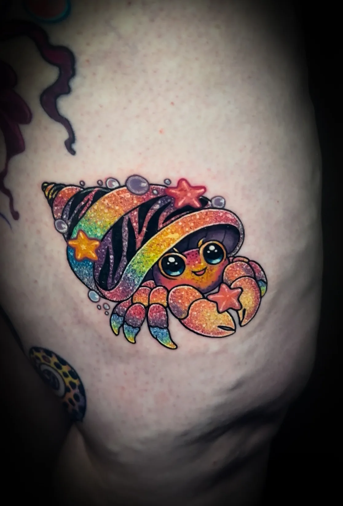 Custom tattoo by Sarah at Crafted Fate Art Collective