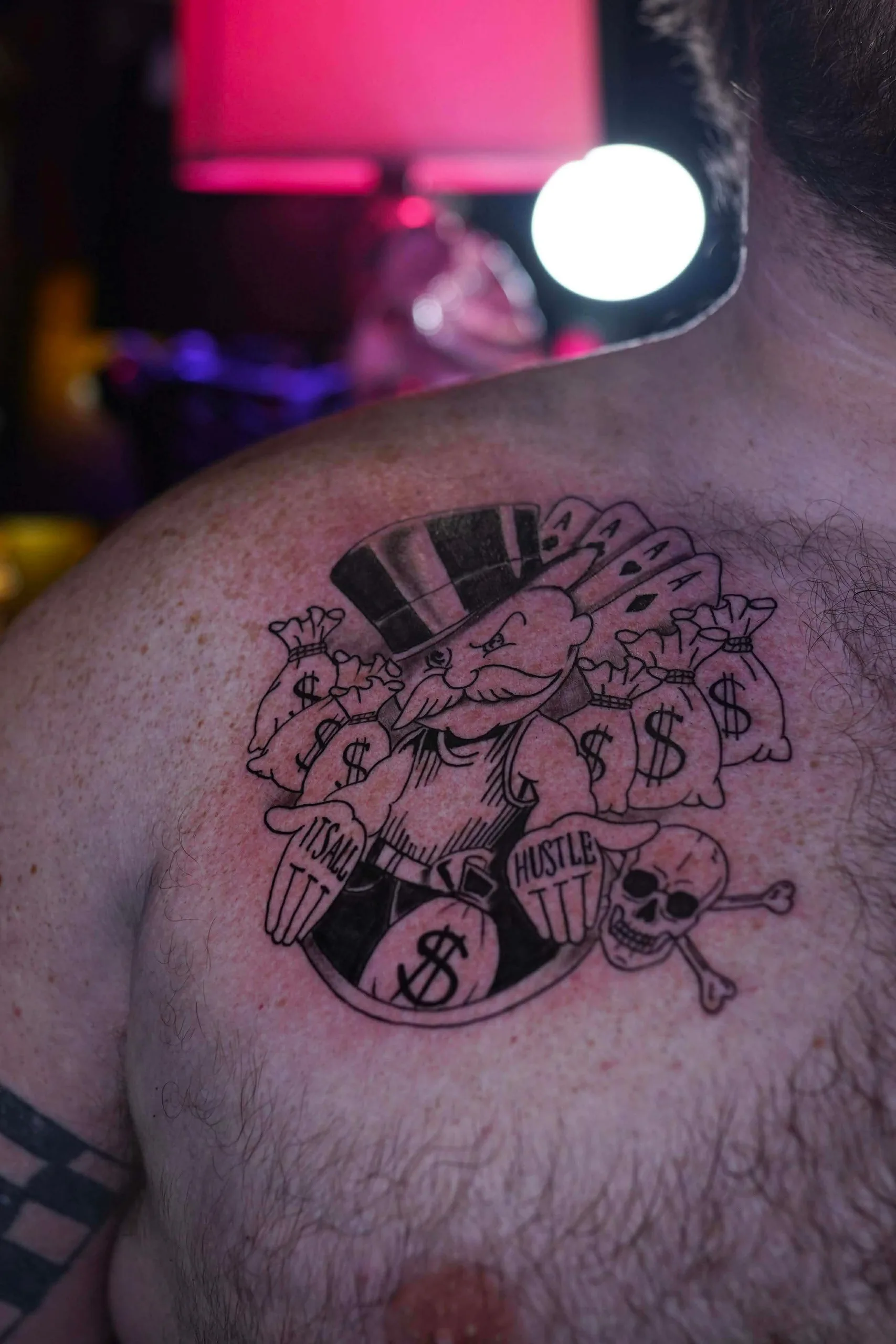 Custom tattoo by Tyce at Crafted Fate Art Collective